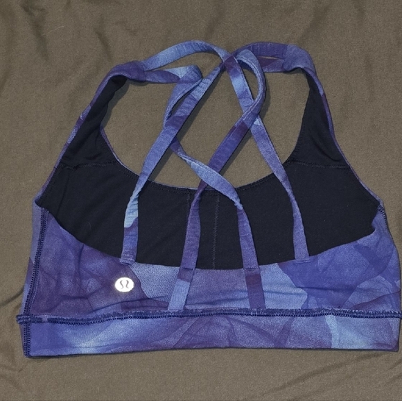 Purple Sports Bra - Picture 2 of 2